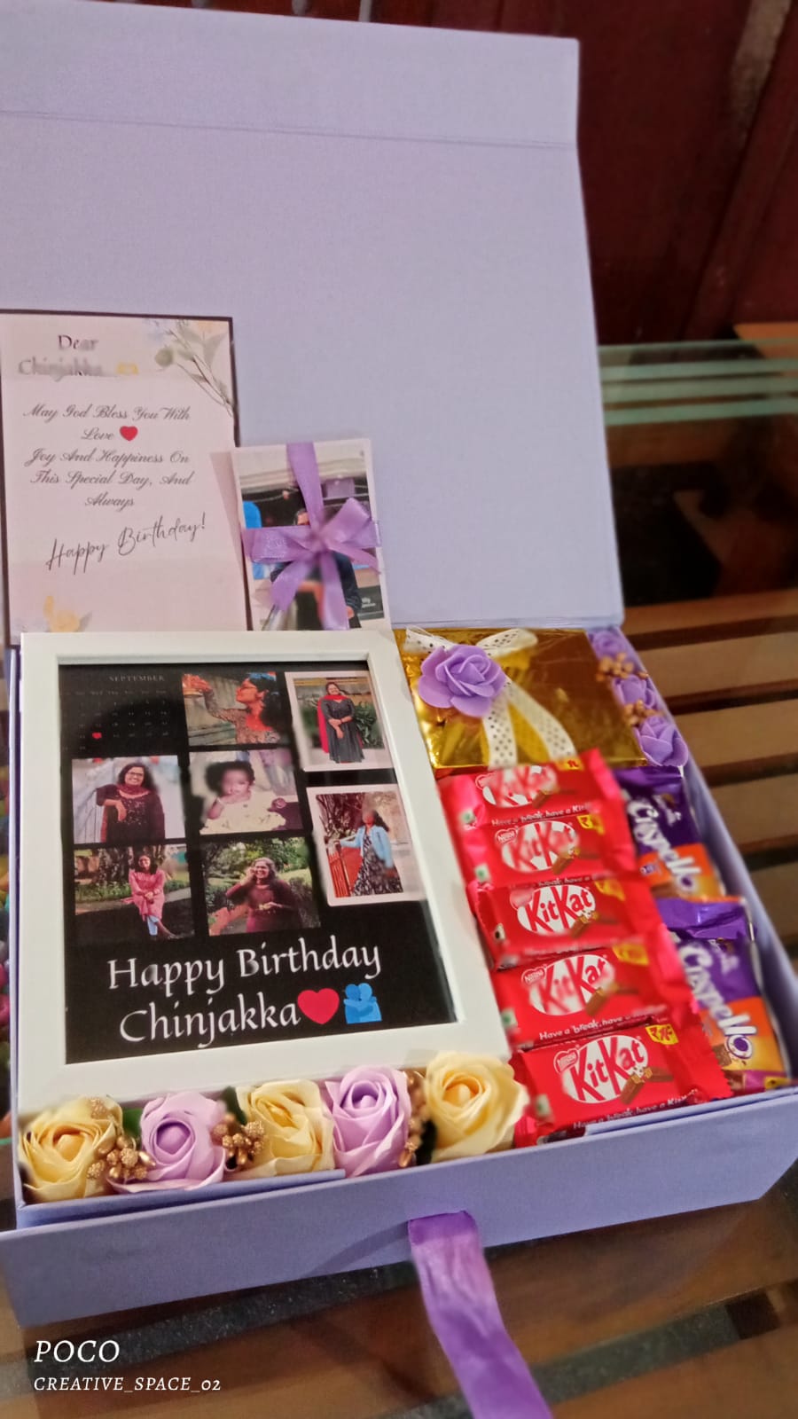 Anniversary celebration hamper